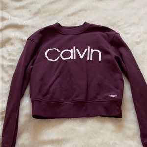 Calvin Klein Cropped Crewneck
